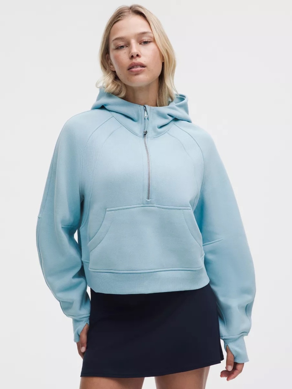 NWT Lululemon Scuba Oversized Half-Zip Hoodie - Seafoam | Size M/L
